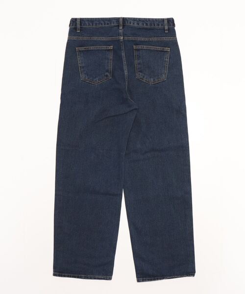 Figments（フィグメンツ）の「ワイドタックデニムパンツ（デニムパンツ・レディース・インディゴブルー・SMALL/MEDIUM/LARGE）」の14枚目の写真