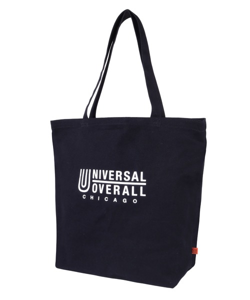 UNIVERSAL OVERALL（ユニバーサルオーバーオール）の「ユニバーサルオーバーオールスーベニアコットントート（トートバッグ・レディース・ホワイト/ブラック・F）」の2枚目の写真
