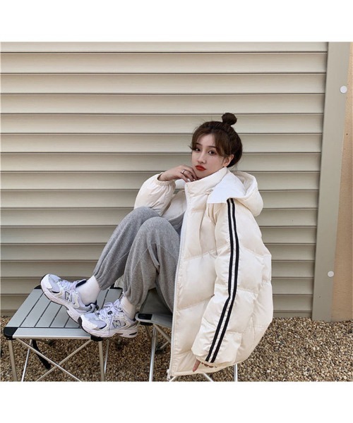 セール】韓国っぽストリートダウンジャケット（ダウンジャケット