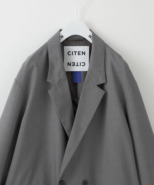 CITEN ダブルブレスト　イージージャコット　セットアップ CITEN（シテン）の「＜CITEN＞ダブルブレスト イージージャコット