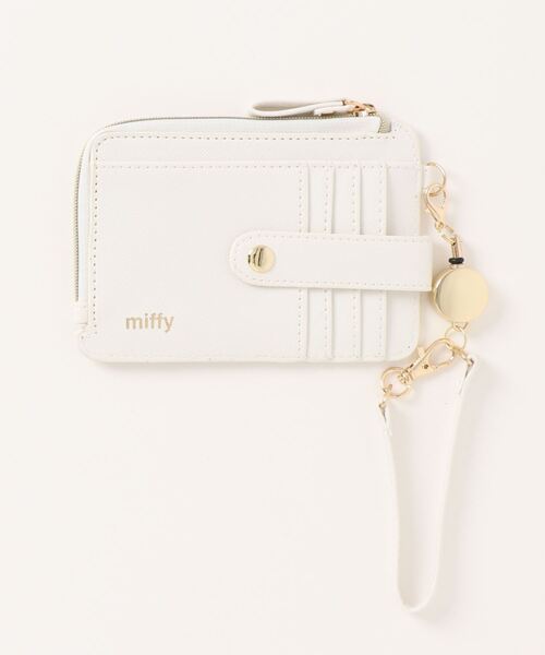 Miffy（ ミッフィー）の「miffy/ミッフィー　フラグメントケース（カードケース・キッズ・オフホワイト・ONE SIZE）」の2枚目の写真