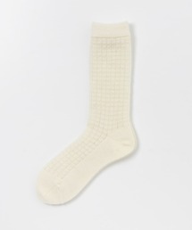 URBAN RESEARCH ROSSO WOMEN | PIEDI NUDI　BOCCA CHECK MIDDLE(ソックス/靴下)