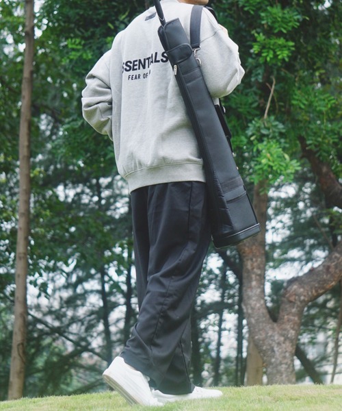 FOG ESSENTIALS（エフオージーエッセンシャルズ）の「FOG ESSENTIALS LOGO SWEATSHIRT エッセンシャルズ ロゴ スウェット（スウェット・メンズ・オートミール/ベージュ系その他/ブラック・S/M/L）」の9枚目の写真