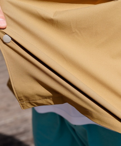 BILLABONG（ビラボン）の「BILLABONG/ビラボン 撥水/速乾 ストレッチ セットアップ対応 ユーティリティ/半袖シャツ BD011-124（シャツ/ブラウス・メンズ・ブラウン/ブラック・M/L/XL）」の6枚目の写真