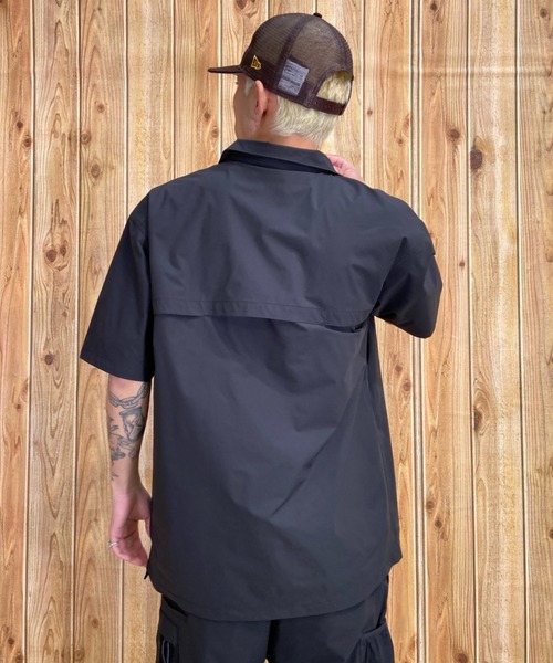 BILLABONG（ビラボン）の「BILLABONG/ビラボン 撥水/速乾 ストレッチ セットアップ対応 ユーティリティ/半袖シャツ BD011-124（シャツ/ブラウス・メンズ・ブラウン/ブラック・M/L/XL）」の11枚目の写真