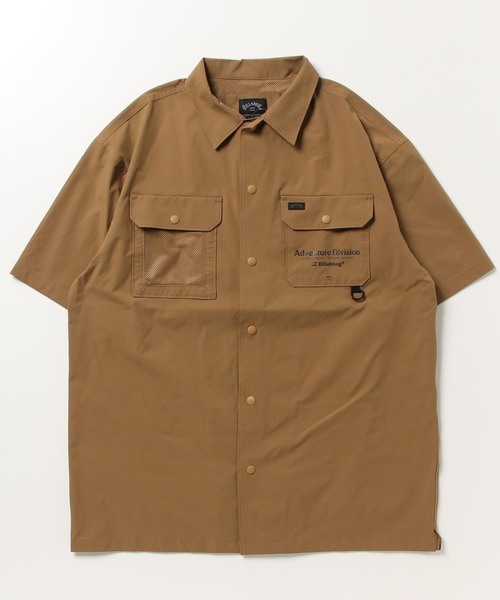 BILLABONG（ビラボン）の「BILLABONG/ビラボン 撥水/速乾 ストレッチ セットアップ対応 ユーティリティ/半袖シャツ BD011-124（シャツ/ブラウス・メンズ・ブラウン/ブラック・M/L/XL）」の18枚目の写真