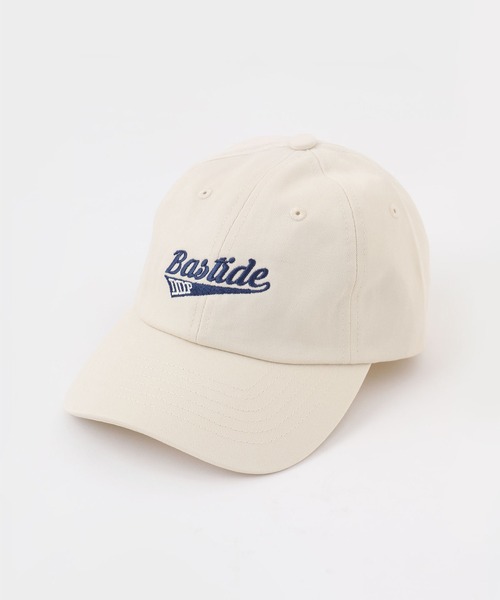 ddp（ディーディーピー）の「【ddp/ディーディーピー】EMBROIDERY BASTIDE CAP / 刺繍キャップ（キャップ・メンズ・アイボリー/ブラック/グリーン/ネイビー・FREE）」の2枚目の写真