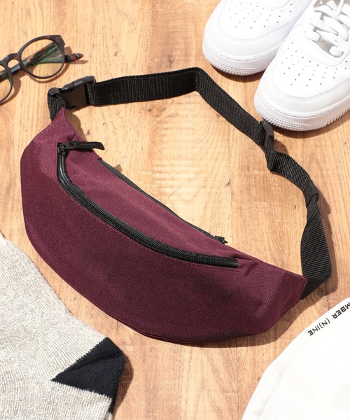 SETUP7(セットアップセブン)の「【BAG BASE】カラバリ豊富!ベルトバッグ_2.5L BG042 ボディバッグ スマホショルダー MURS / フェス アウトドア キャンプ イベント スポーツ観戦(ボディバッグ/ウエストポーチ・メンズ・レッド/ライム/ネイビー/ブラック/チャコールグレー/ライトグレー/ブルー/バーガンディー/カモフラージュ/オレンジ/ライトピンク/フューシャピンク・FREE)」の10枚目の写真