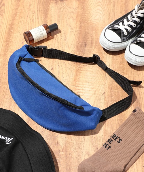 SETUP7(セットアップセブン)の「【BAG BASE】カラバリ豊富!ベルトバッグ_2.5L BG042 ボディバッグ スマホショルダー MURS / フェス アウトドア キャンプ イベント スポーツ観戦(ボディバッグ/ウエストポーチ・メンズ・レッド/ライム/ネイビー/ブラック/チャコールグレー/ライトグレー/ブルー/バーガンディー/カモフラージュ/オレンジ/ライトピンク/フューシャピンク・FREE)」の7枚目の写真