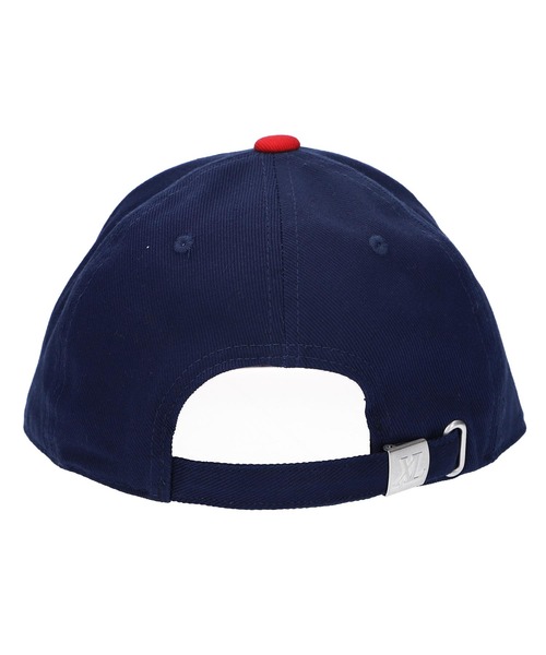 XLARGE（エクストララージ）の「SLANTED OG 2TONE 6PANEL CAP（キャップ・メンズ・ネイビー/グリーン/ホワイト・ONE SIZE）」の5枚目の写真