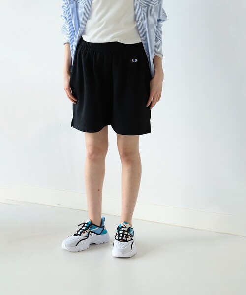 Champion(チャンピオン)の「Champion × Ray BEAMS / 別注 ショート パンツ(その他パンツ・レディース・ブラック/ダークグリーン/アイボリー・S/M)」の11枚目の写真
