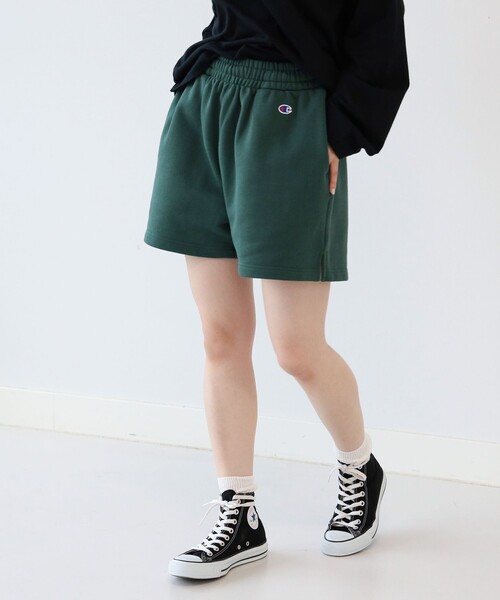 Champion(チャンピオン)の「Champion × Ray BEAMS / 別注 ショート パンツ(その他パンツ・レディース・ブラック/ダークグリーン/アイボリー・S/M)」の20枚目の写真