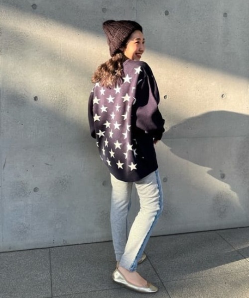 RODEO CROWNS WIDE BOWL（ロデオクラウンズワイドボウル）の「コンビテーパードパンツ（デニムパンツ・レディース・ライトブルー・X-SMALL/MEDIUM/SMALL）」の17枚目の写真