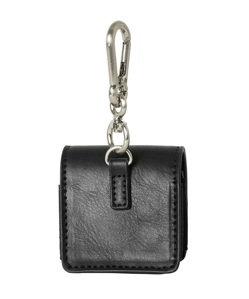 ギフトに最適 X-girl FAUX LEATHER Airpods CASE 大人カジュアル X-girl(エックスガール)の「FAUX LEATHER Airpods CASE