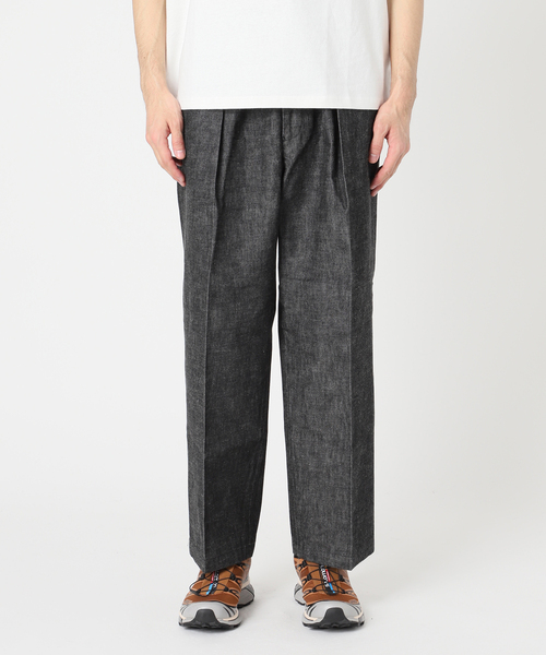 FARAH(ファーラー)の「【FARAH×JOURNAL STANDARD / ファーラー】 別注 ツータックパンツ(デニムパンツ・メンズ・アイボリー/チャコールグレー/ブラック系その他/ウッド・34/30/32)」の15枚目の写真