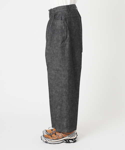 FARAH(ファーラー)の「【FARAH×JOURNAL STANDARD / ファーラー】 別注 ツータックパンツ(デニムパンツ・メンズ・アイボリー/チャコールグレー/ブラック系その他/ウッド・34/30/32)」の17枚目の写真