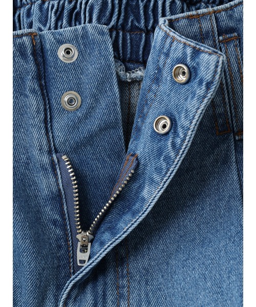 earth music&ecology（アースミュージックアンドエコロジー）の「デニムナロースカート（スカート・レディース・インディゴブルー/サックスブルー・M/S）」の10枚目の写真