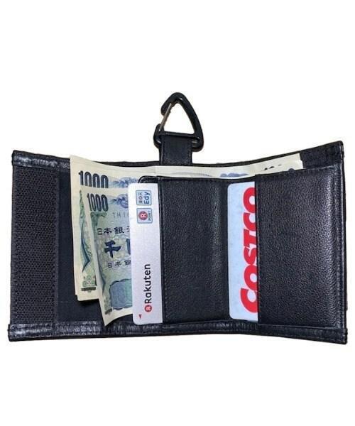 PACKING（パッキング）の「PACKING/パッキング　LEATHER COMPACT WALLET PA-028　レザーコンパクトウォレット（財布・メンズ・ブラック/ブラウン・F）」の3枚目の写真