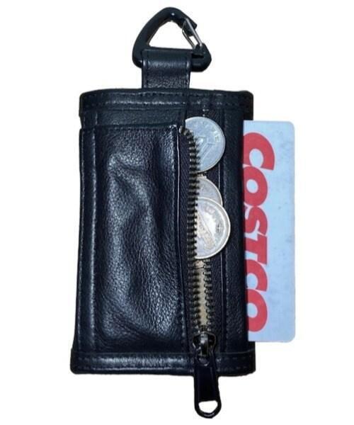 PACKING（パッキング）の「PACKING/パッキング　LEATHER COMPACT WALLET PA-028　レザーコンパクトウォレット（財布・メンズ・ブラック/ブラウン・F）」の4枚目の写真