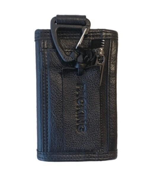 PACKING（パッキング）の「PACKING/パッキング　LEATHER COMPACT WALLET PA-028　レザーコンパクトウォレット（財布・メンズ・ブラック/ブラウン・F）」の6枚目の写真