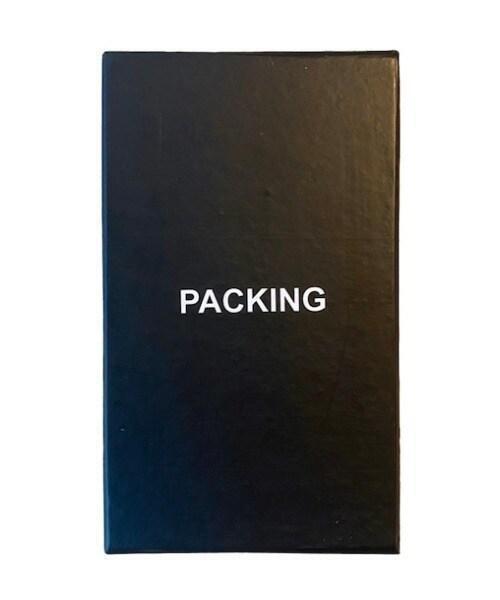 PACKING（パッキング）の「PACKING/パッキング　LEATHER COMPACT WALLET PA-028　レザーコンパクトウォレット（財布・メンズ・ブラック/ブラウン・F）」の9枚目の写真