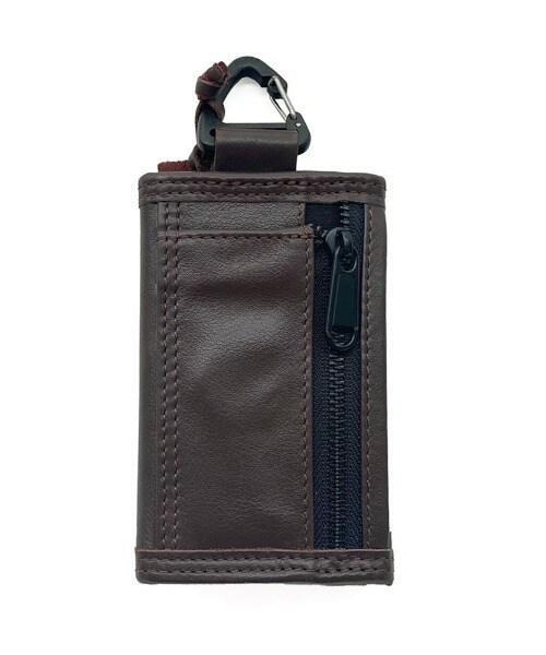 PACKING（パッキング）の「PACKING/パッキング　LEATHER COMPACT WALLET PA-028　レザーコンパクトウォレット（財布・メンズ・ブラック/ブラウン・F）」の13枚目の写真