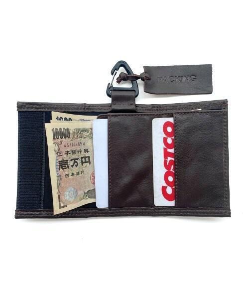 PACKING（パッキング）の「PACKING/パッキング　LEATHER COMPACT WALLET PA-028　レザーコンパクトウォレット（財布・メンズ・ブラック/ブラウン・F）」の15枚目の写真