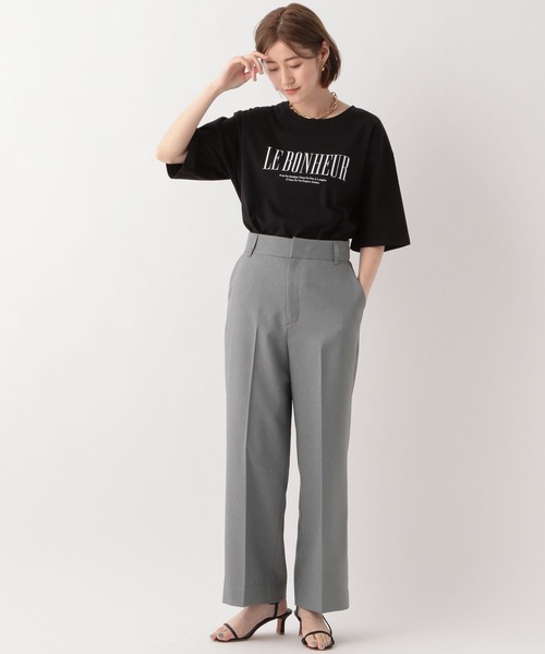 A part by（アパートバイ）の「プリントTシャツ_半袖（Tシャツ/カットソー・レディース・ブラック系その他2/ブラック/オフホワイト・FREE）」の10枚目の写真