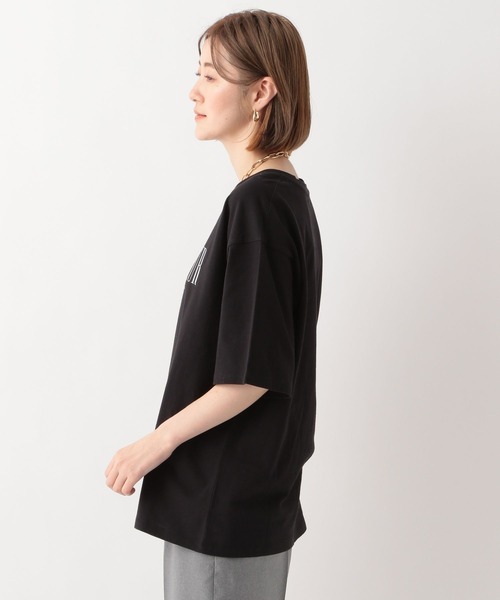 A part by（アパートバイ）の「プリントTシャツ_半袖（Tシャツ/カットソー・レディース・ブラック系その他2/ブラック/オフホワイト・FREE）」の13枚目の写真