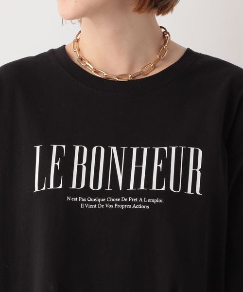 A part by（アパートバイ）の「プリントTシャツ_半袖（Tシャツ/カットソー・レディース・ブラック系その他2/ブラック/オフホワイト・FREE）」の15枚目の写真