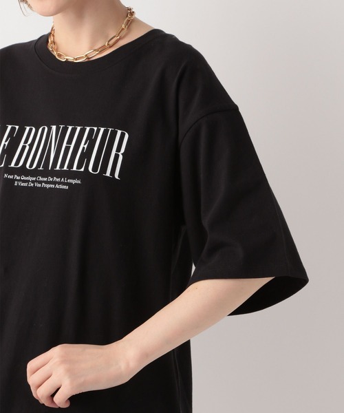 A part by（アパートバイ）の「プリントTシャツ_半袖（Tシャツ/カットソー・レディース・ブラック系その他2/ブラック/オフホワイト・FREE）」の17枚目の写真