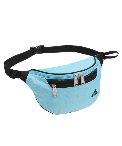 adidas（アディダス）の「adidas アディダス ウエストバッグ 63521（ボディバッグ/ウエストポーチ・メンズ・ブルー/サックスブルー/グレー/ブラック・FREE）」の3枚目の写真
