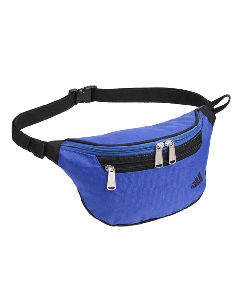 adidas（アディダス）の「adidas アディダス ウエストバッグ 63521（ボディバッグ/ウエストポーチ・メンズ・ブルー/サックスブルー/グレー/ブラック・FREE）」の4枚目の写真