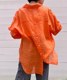 COLLAGE GALLARDAGALANTE | ラミーギャザーシャツ(シャツ/ブラウス)