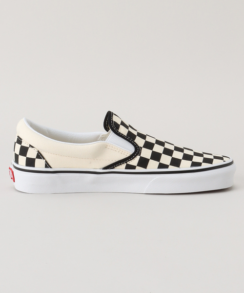 VANS（バンズ）の「【VANS/ヴァンズ】CLASSIC SLIP-ON：スニーカー（スニーカー・レディース・ホワイト・23cm/23.5cm/24cm/24.5cm/25cm）」の2枚目の写真