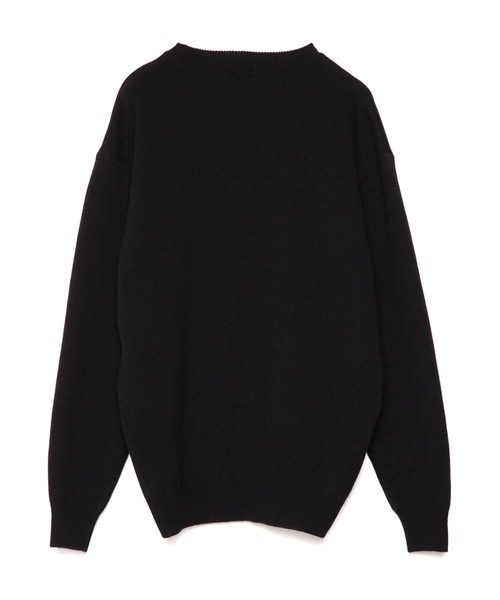 UNDECORATED(アンデコレイテッド)の「UNDECORATED アンデコレイテッド / Wool Back Pile Sweater ウールバックパイル セーター ニット(セットアップ) / UDF23803(ニット/セーター・メンズ・グレイッシュベージュ/ブラック/グレー・1/3)」の8枚目の写真