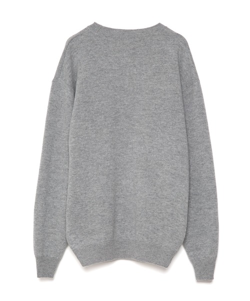 UNDECORATED(アンデコレイテッド)の「UNDECORATED アンデコレイテッド / Wool Back Pile Sweater ウールバックパイル セーター ニット(セットアップ) / UDF23803(ニット/セーター・メンズ・グレイッシュベージュ/ブラック/グレー・1/3)」の7枚目の写真