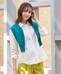 Pitta Re:) | レギュラー衿 やわらかガーゼ 長袖カジュアルシャツ(シャツ/ブラウス)