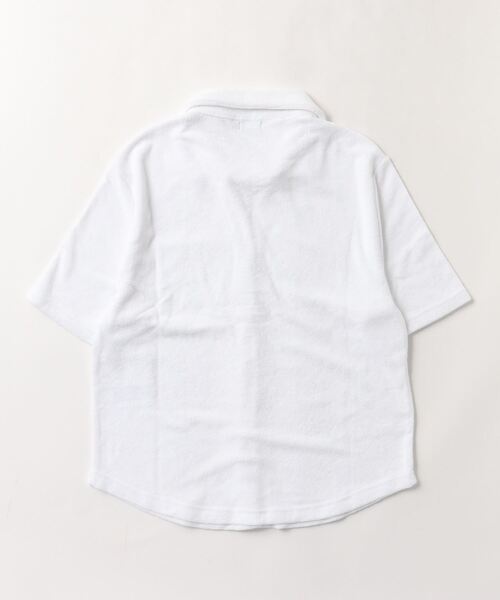 GAP(ギャップ)の「タオル テリーシャツ(ルームウェア/パジャマ・レディース・ホワイト/ブラック系その他/その他/ベージュ・XS/S/M/L/XXS)」の5枚目の写真