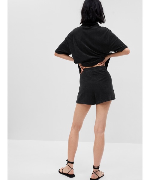 GAP(ギャップ)の「タオル テリーシャツ(ルームウェア/パジャマ・レディース・ホワイト/ブラック系その他/その他/ベージュ・XS/S/M/L/XXS)」の14枚目の写真