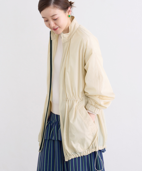 IENA（イエナ）の「リサイクルナイロンタフタブルゾン（その他アウター