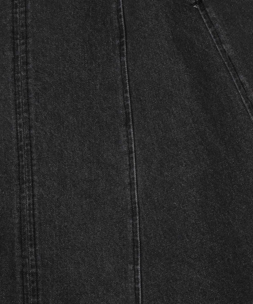 mysty woman（ミスティウーマン）の「サイドレースUPデニムジャンスカ2　904121（ジャンパースカート・レディース・ブルー系その他/ブラック系その他・FREE）」の17枚目の写真