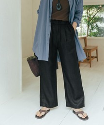 URBAN RESEARCH DOORS（アーバンリサーチドアーズ）の「リネンツイルイージーパンツ（その他パンツ・レディース）」