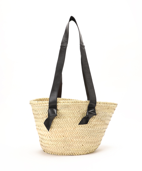 KECH LeS ESSENTIELS（ケッシュルエッセンシャル）の「【KECH LeS ESSENTIELS】RIBBON HANDLE SMALL BASKET（かごバッグ・レディース・ベージュ・FREE）」の13枚目の写真