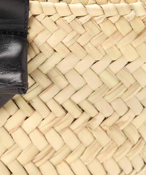 KECH LeS ESSENTIELS（ケッシュルエッセンシャル）の「【KECH LeS ESSENTIELS】RIBBON HANDLE SMALL BASKET（かごバッグ・レディース・ベージュ・FREE）」の8枚目の写真