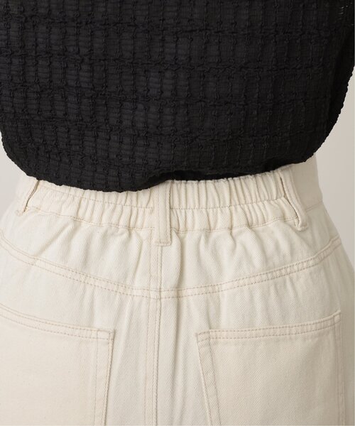 RAY CASSIN（レイカズン）の「デニムミニスカート（デニムスカート・レディース・イエロー×グリーン/オレンジ/キナリ/インディゴブルー/オフホワイト・FREE）」の7枚目の写真