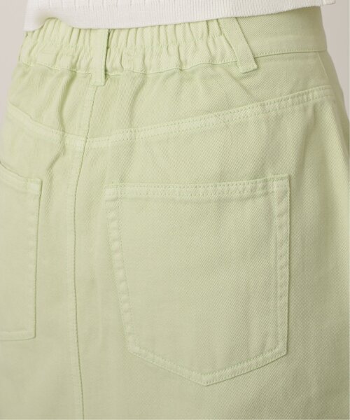 RAY CASSIN（レイカズン）の「デニムミニスカート（デニムスカート・レディース・イエロー×グリーン/オレンジ/キナリ/インディゴブルー/オフホワイト・FREE）」の16枚目の写真