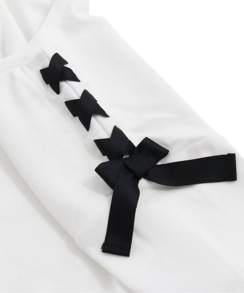 algy（アルジー）の「シアーキャミワンピ&Tワンピセット（ワンピース・キッズ・サックスブルー/オフホワイト/ブラック・XX-SMALL/X-SMALL/SMALL/MEDIUM）」の9枚目の写真