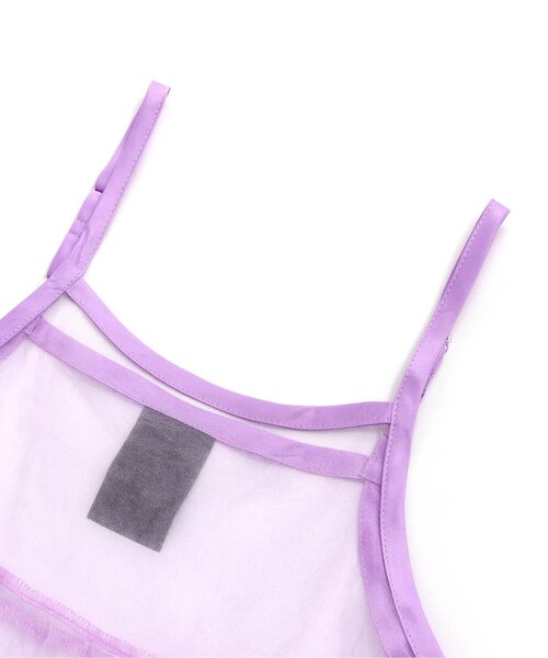 algy（アルジー）の「シアーキャミワンピ&Tワンピセット（ワンピース・キッズ・サックスブルー/オフホワイト/ブラック・XX-SMALL/X-SMALL/SMALL/MEDIUM）」の16枚目の写真