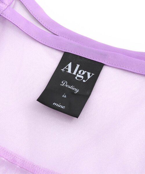 algy（アルジー）の「シアーキャミワンピ&Tワンピセット（ワンピース・キッズ・サックスブルー/オフホワイト/ブラック・XX-SMALL/X-SMALL/SMALL/MEDIUM）」の17枚目の写真